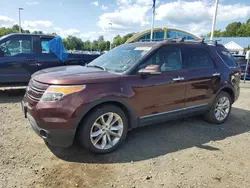 Salvage cars for sale at East Granby, CT auction: 2012 Ford Explorer Limited