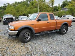 Salvage cars for sale from Copart West Mifflin, PA: 2000 Ford Ranger Super Cab