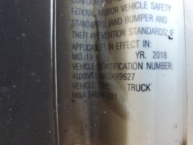 2019 Mitsubishi Fuso Truck OF America INC FE FEC72S