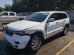 Jeep salvage cars for sale: 2017 Jeep Grand Cherokee Limited