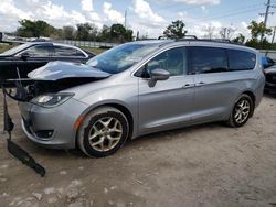 Salvage cars for sale at Riverview, FL auction: 2017 Chrysler Pacifica Touring L