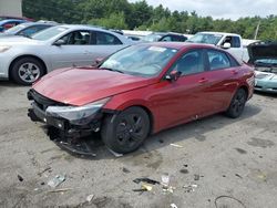 Salvage cars for sale at Exeter, RI auction: 2023 Hyundai Elantra SEL