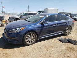 Salvage cars for sale at Greenwood, NE auction: 2015 Hyundai Sonata Sport