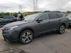 Salvage cars for sale at Littleton, CO auction: 2020 Subaru Outback Limited XT