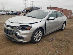 Chevrolet salvage cars for sale: 2017 Chevrolet Malibu LT