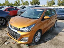 Salvage cars for sale at Bridgeton, MO auction: 2019 Chevrolet Spark 1LT