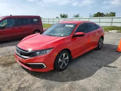 Honda salvage cars for sale: 2020 Honda Civic LX