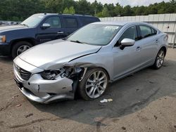 Salvage cars for sale at Exeter, RI auction: 2017 Mazda 6 Touring