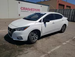 Salvage cars for sale at Anthony, TX auction: 2021 Nissan Versa SR