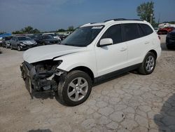 Hyundai Santa FE salvage cars for sale: 2008 Hyundai Santa FE SE