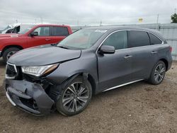 Salvage cars for sale at Greenwood, NE auction: 2019 Acura MDX Technology