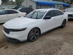 Flood-damaged cars for sale at auction: 2024 Honda Accord Hybrid Sport