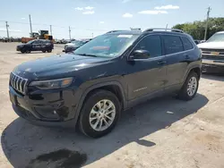 Salvage cars for sale at Oklahoma City, OK auction: 2019 Jeep Cherokee Latitude