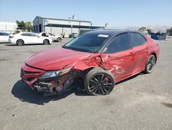 Salvage cars for sale at San Martin, CA auction: 2024 Toyota Camry XSE