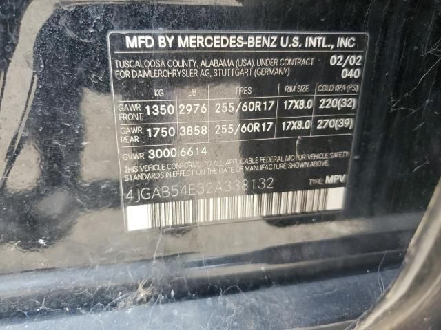 2002 Mercedes-Benz ML 320