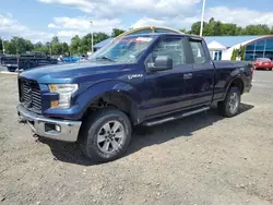 Salvage trucks for sale at East Granby, CT auction: 2016 Ford F150 Super Cab