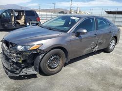 Salvage cars for sale at Sun Valley, CA auction: 2022 Toyota Camry LE