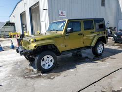 Jeep Wrangler Sahara salvage cars for sale: 2007 Jeep Wrangler Sahara