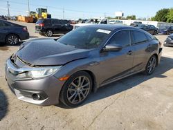 Salvage cars for sale at Oklahoma City, OK auction: 2016 Honda Civic EXL