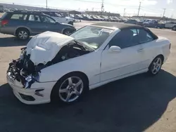 Salvage cars for sale at Sun Valley, CA auction: 2005 Mercedes-Benz CLK 500