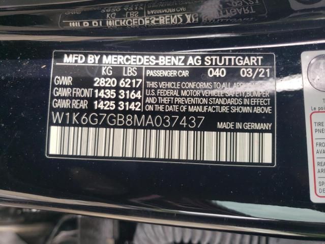 2021 Mercedes-Benz S 580 4matic