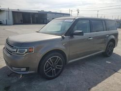 Salvage cars for sale at Sun Valley, CA auction: 2013 Ford Flex Limited