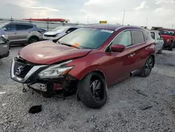 Salvage cars for sale at Cahokia Heights, IL auction: 2016 Nissan Murano S