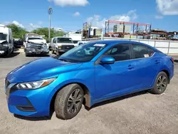 Nissan salvage cars for sale: 2020 Nissan Sentra SV