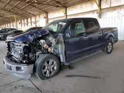 Salvage cars for sale at Phoenix, AZ auction: 2016 Ford F150 Supercrew