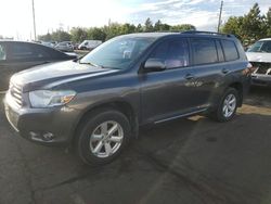 Toyota Highlander se salvage cars for sale: 2010 Toyota Highlander SE