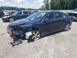 Salvage cars for sale at Dunn, NC auction: 2011 Chevrolet Malibu 1LT