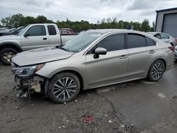 Salvage cars for sale at Duryea, PA auction: 2019 Subaru Legacy 2.5I Premium