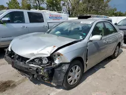 Salvage cars for sale at Bridgeton, MO auction: 2003 Toyota Camry LE