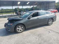 Salvage cars for sale at Cartersville, GA auction: 2018 Chevrolet Malibu LS