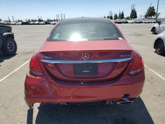 2018 Mercedes-Benz C 300 4matic