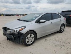 Salvage cars for sale at Houston, TX auction: 2018 KIA Forte LX