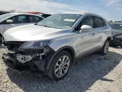 Salvage cars for sale at Cahokia Heights, IL auction: 2017 Lincoln MKC Select