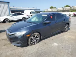 Salvage cars for sale at Tulsa, OK auction: 2017 Honda Civic EX