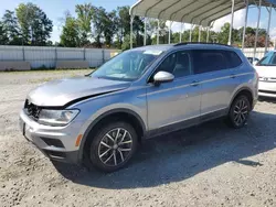 Volkswagen salvage cars for sale: 2021 Volkswagen Tiguan SE