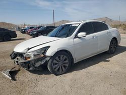 Salvage cars for sale at North Las Vegas, NV auction: 2012 Honda Accord EXL