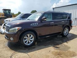 Salvage cars for sale at Shreveport, LA auction: 2011 Infiniti QX56