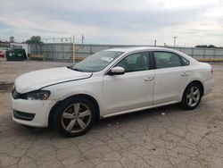 Salvage cars for sale at Dyer, IN auction: 2013 Volkswagen Passat SE