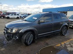 Salvage cars for sale at Woodhaven, MI auction: 2018 Dodge Journey SE