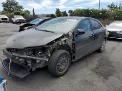 Toyota salvage cars for sale: 2017 Toyota Corolla L