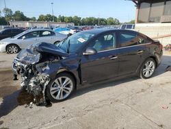 Salvage cars for sale from Copart Fort Wayne, IN: 2016 Chevrolet Cruze Limited LTZ