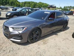 Acura salvage cars for sale: 2021 Acura TLX Tech A