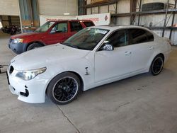 Salvage cars for sale at Eldridge, IA auction: 2008 BMW 535 I