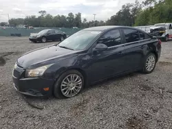 Chevrolet salvage cars for sale: 2011 Chevrolet Cruze ECO