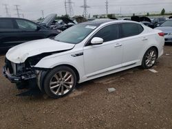 Salvage cars for sale from Copart Elgin, IL: 2015 KIA Optima SX