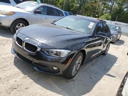 Salvage cars for sale at Seaford, DE auction: 2018 BMW 320 XI